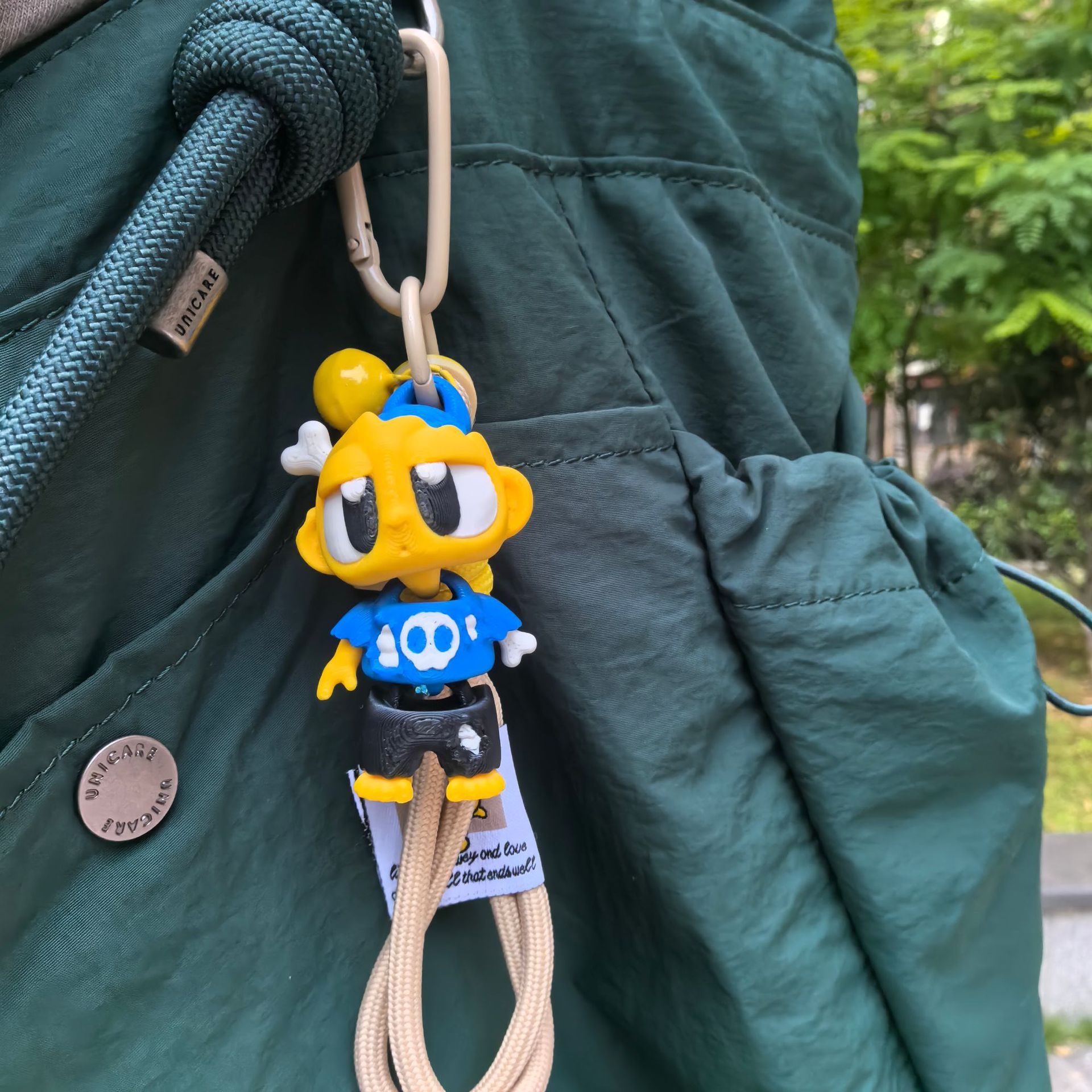 3D Printed Cartoon Zombie Figu - 3D Printing Keychain ulasan dan harga