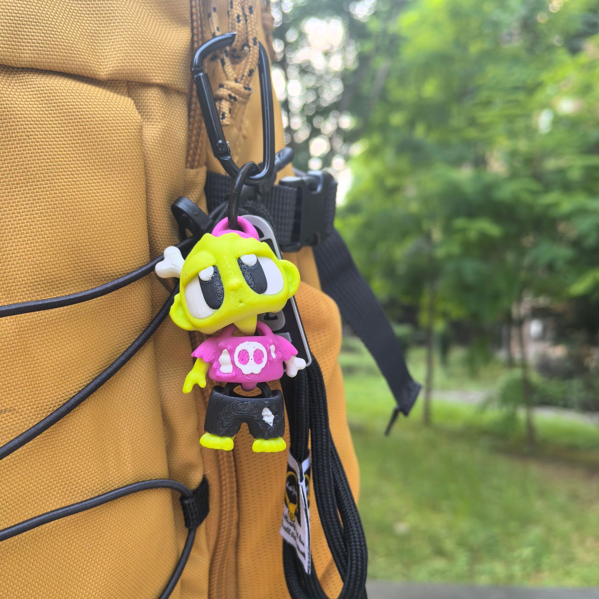 3D Printed Cartoon Zombie Figu - 3D Printing Keychain ulasan dan harga